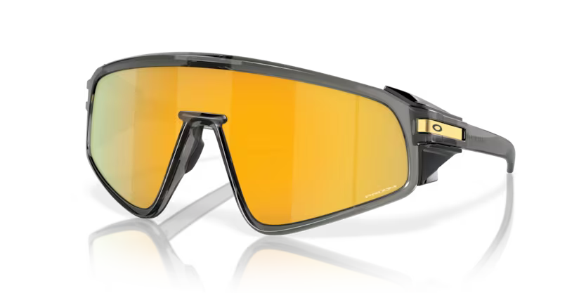 Oakley Latch Panel - Grey smoke, Prizm 24k