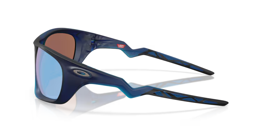Oakley Lateralis - Matte transparent blue, Prizm deep water polarized