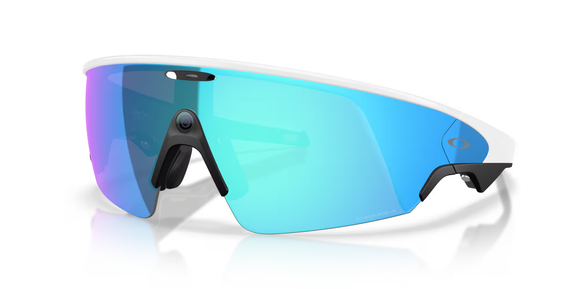 Oakley Meta Vanguard - White, Prizm sapphire