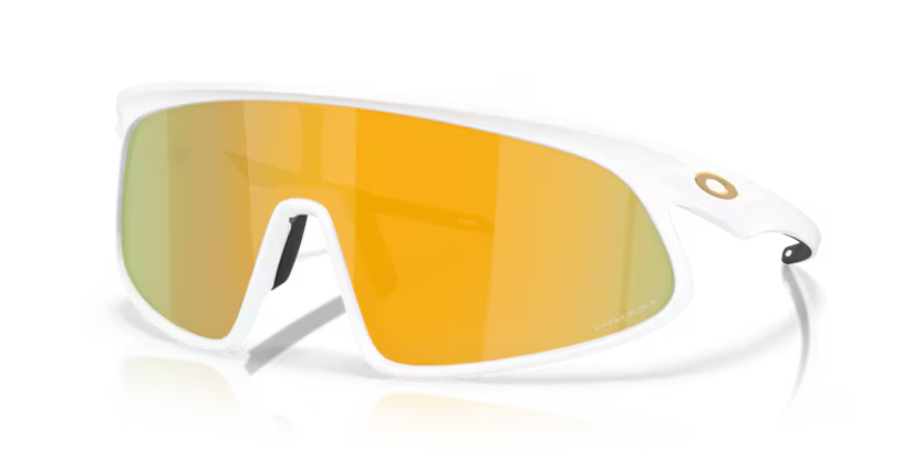 Oakley Rslv - Matte white, Prizm 24K