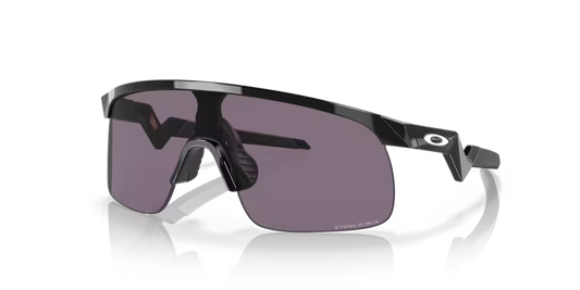 Oakley Resistor (Youth Fit), Polished Black, Prizm Grey