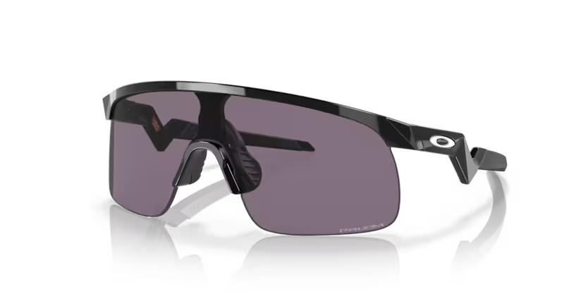 Oakley Resistor (Youth Fit), Polished black, Prizm grey