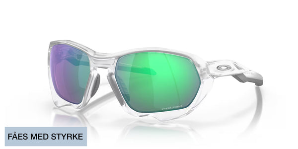 Oakley Plazma® - Matte Clear, Prizm Road Jade