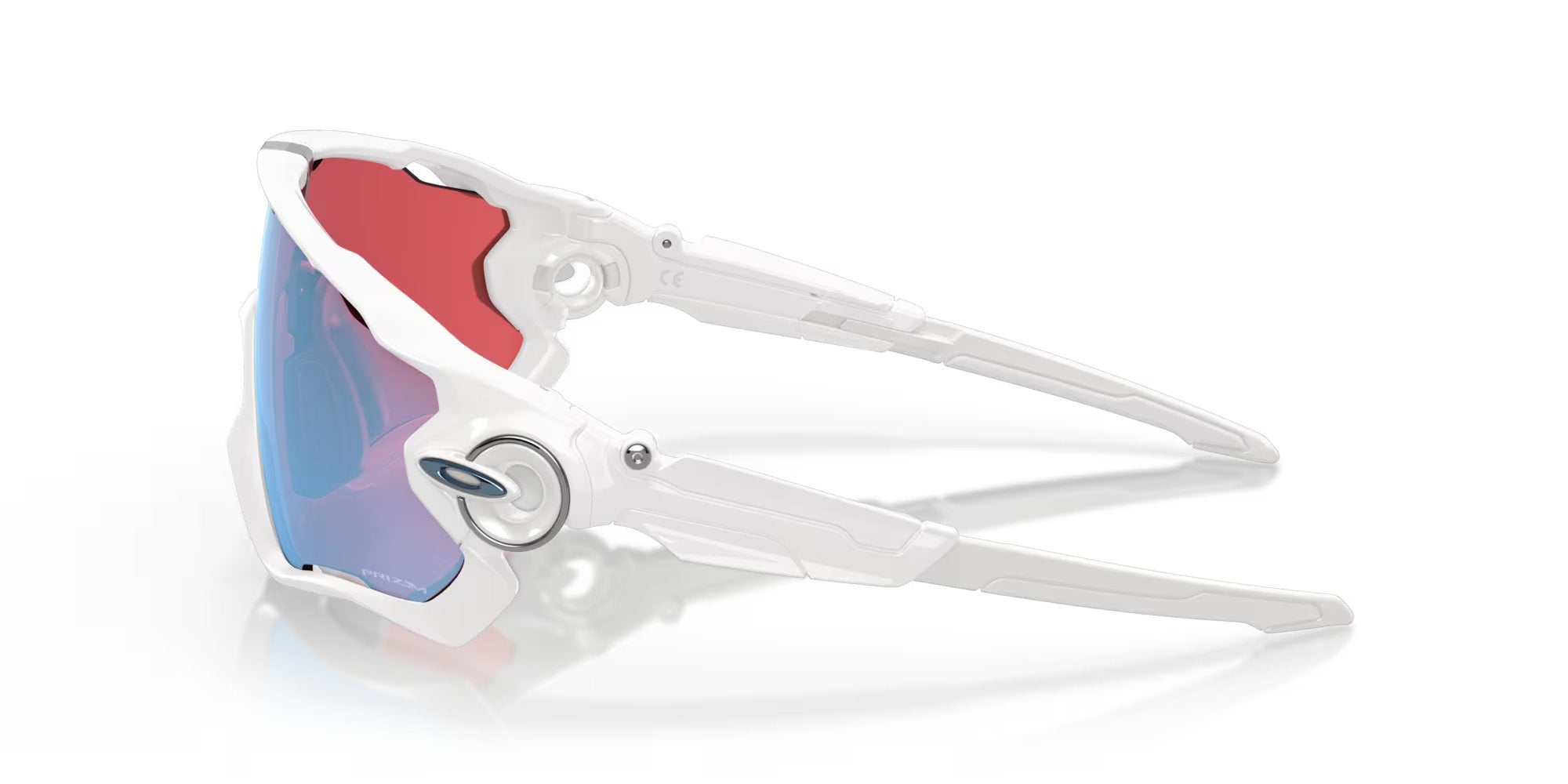 Oakley Jawbreaker - Polished White, Prizm Snow Sapphire