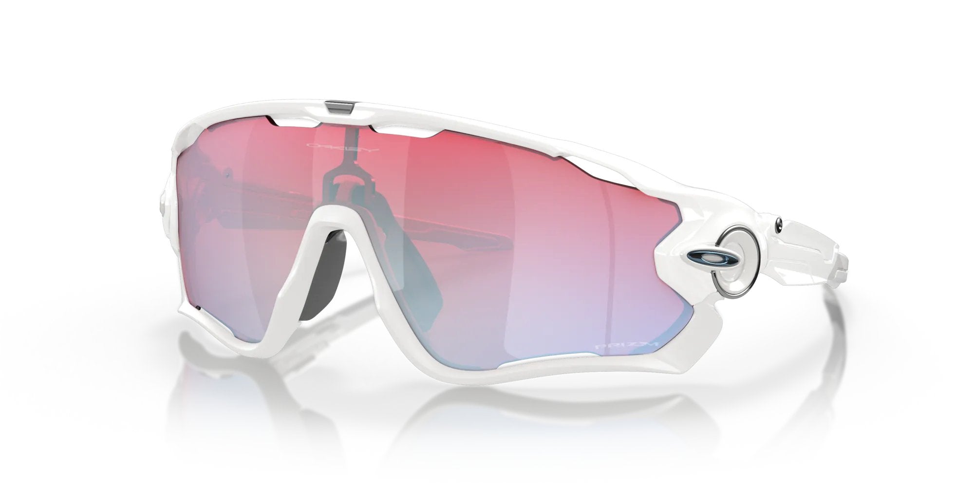 Oakley Jawbreaker - Polished White, Prizm Snow Sapphire