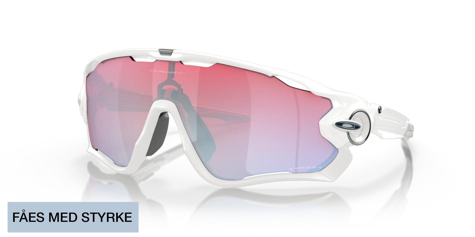 Oakley Jawbreaker - Polished White, Prizm Snow Sapphire