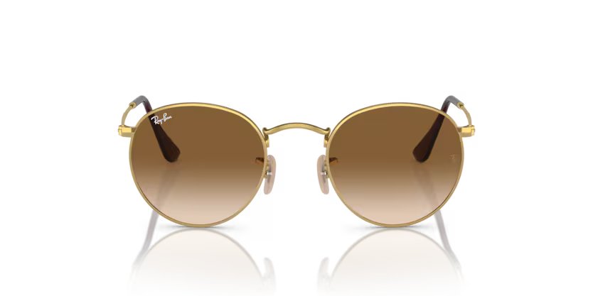 Ray-Ban Round Metal - Gold, Brown