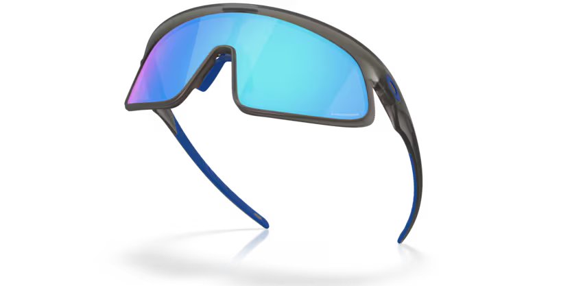 Oakley Rslv - Matte grey smoke, Prizm sapphire