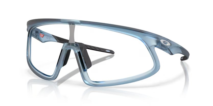 Oakley Rslv - Matt transparent stonewash, Clear to black iridium photochromic