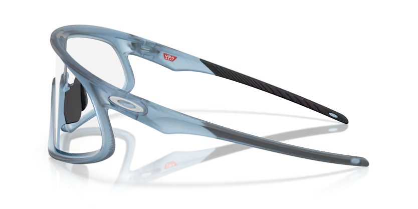 Oakley Rslv - Matt transparent stonewash, Clear to black iridium photochromic