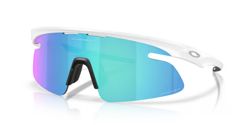 Oakley Rslv Lite - Matte white, Prizm Sapphire