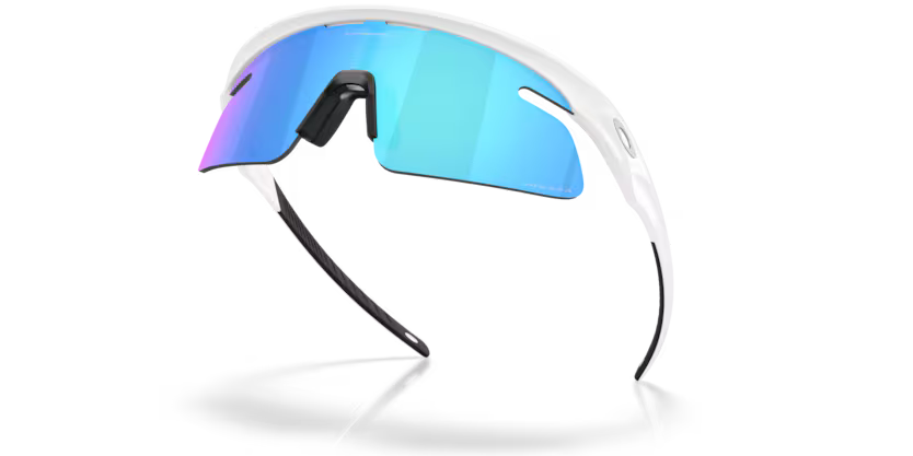 Oakley Rslv Lite - Matte white, Prizm Sapphire