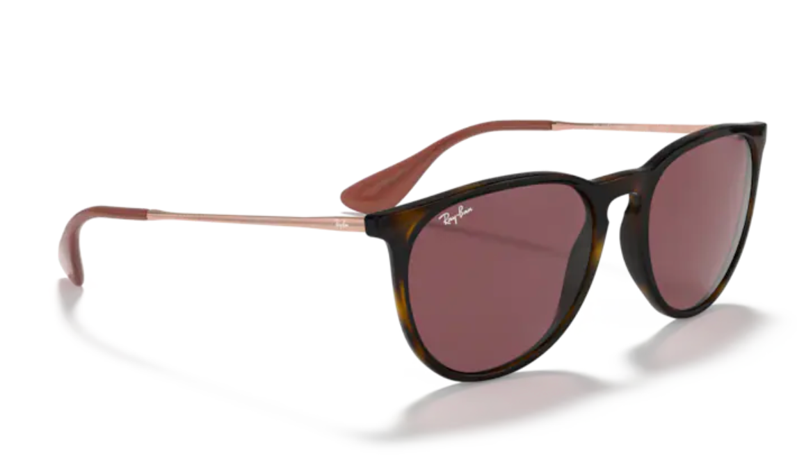 Ray-Ban Erika - Havana, Dark violet