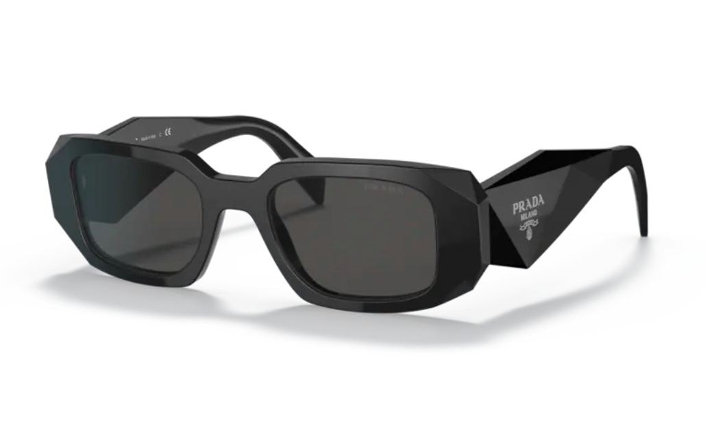 Prada 0PR 17WS - Black, Dark grey