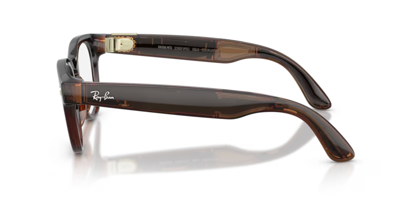 Ray-Ban Meta G2 ScriberOptics (smart glasses) - Transparent umber