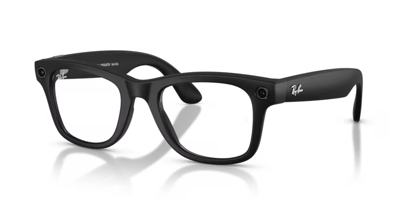 Ray-Ban Meta G2 Wayfarer (smart glasses) - Black/Clear grey photochromic