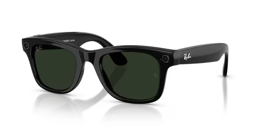 Ray-Ban Meta G2 Wayfarer (smart glasses) - Black/Clear graphite green photochromic
