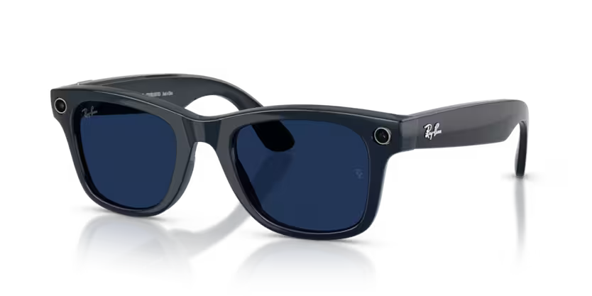 Ray-Ban Meta G2 Wayfarer (smart glasses) - Shiny Cosmic Blue/Transitions Sapphire