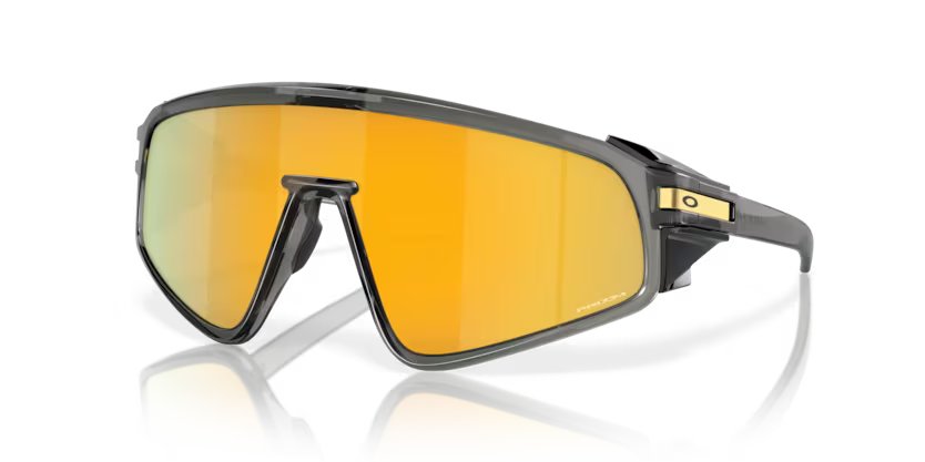 Oakley Latch Panel - Grey smoke, Prizm 24k