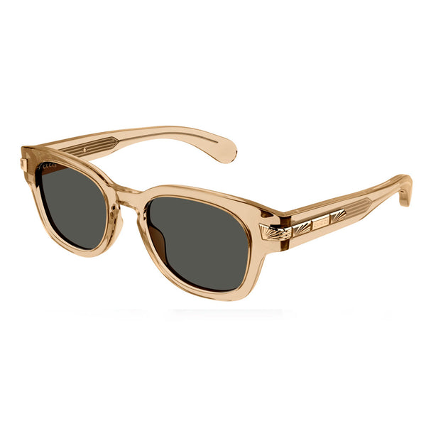 Gucci - Gold front, Grey lens,