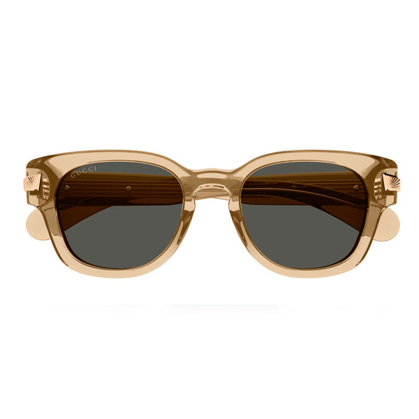 Gucci - Gold front, Grey lens,