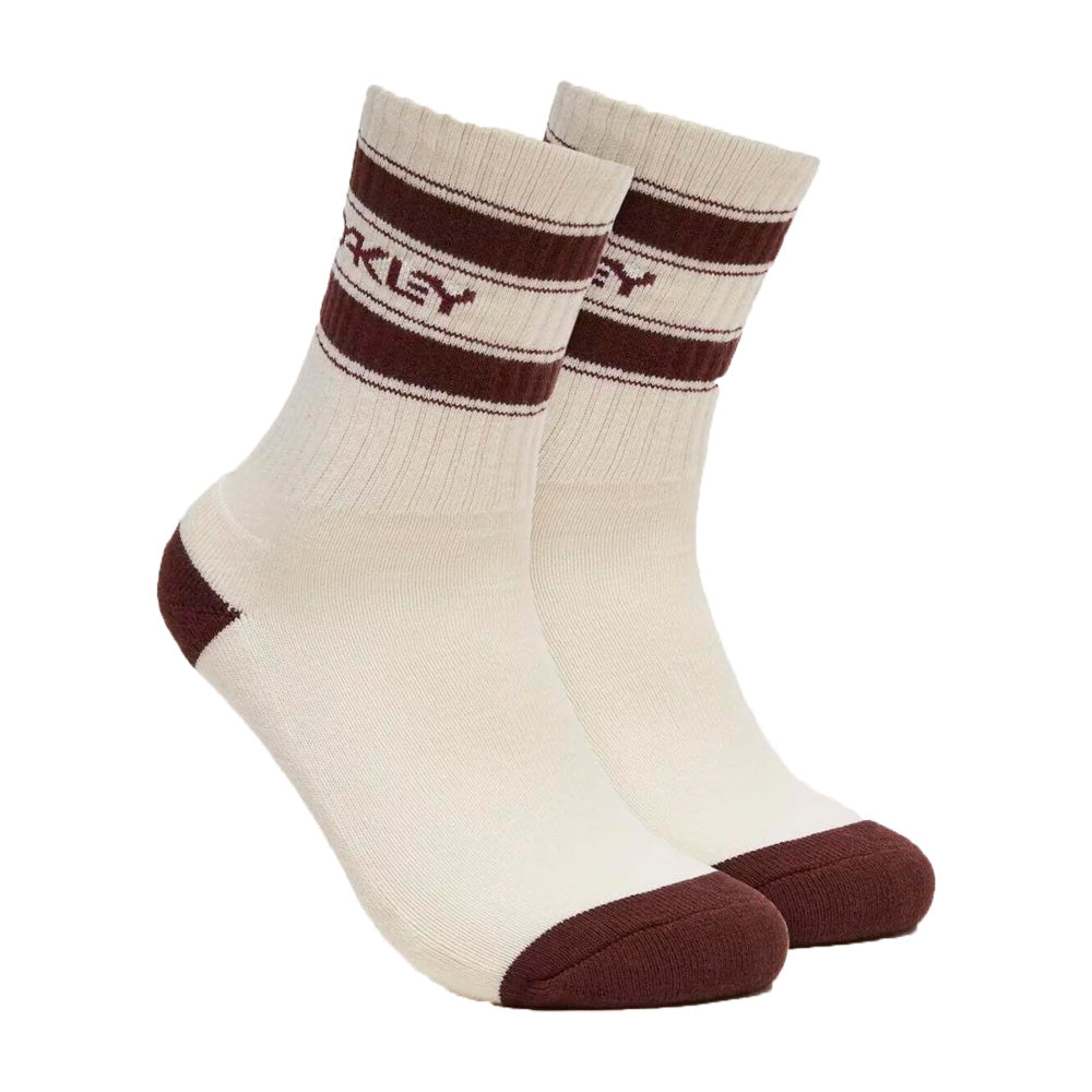 Oakley Cadence sokker 3 pak, Arctic White