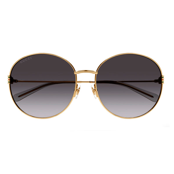 Gucci - Gold front, Grey lens