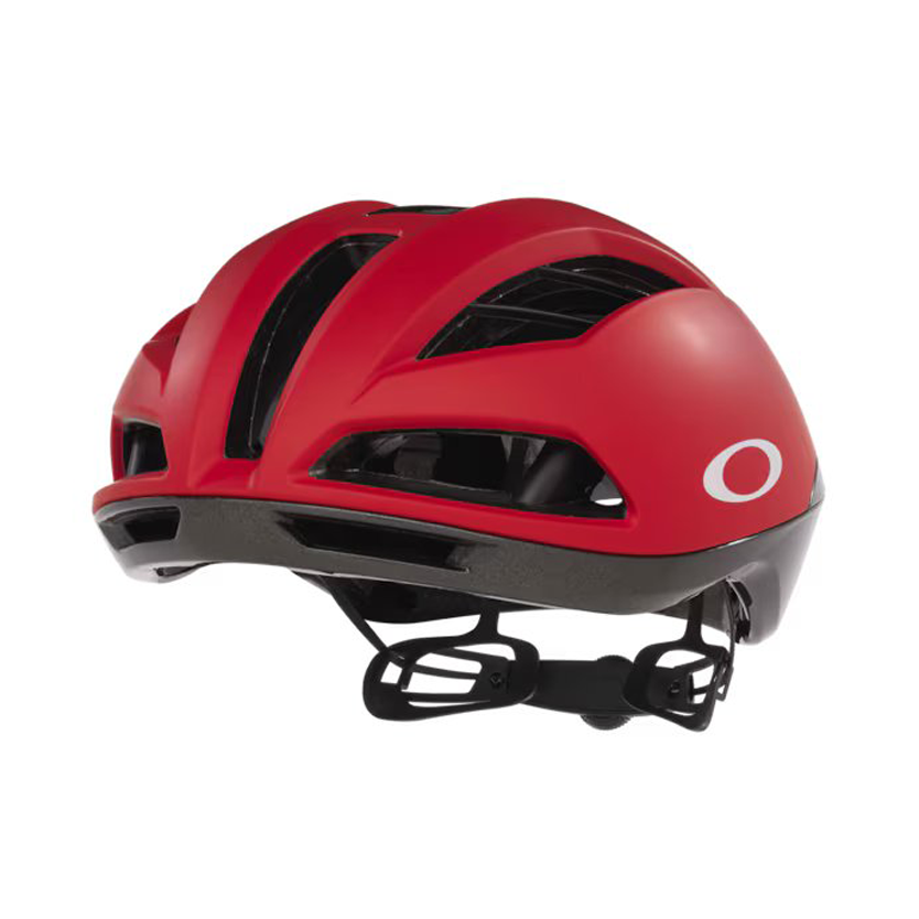 Oakley Velo Stelvio cykelhjelm, Black/red pro