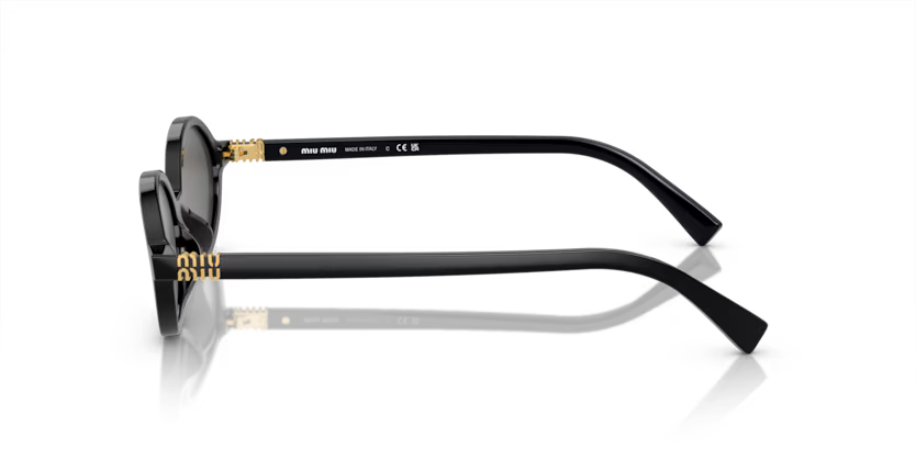 Miu Miu OMU 04ZS - Black, Dark grey