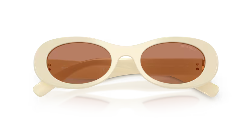 Miu Miu 0MU 06ZS - Milk, Brown