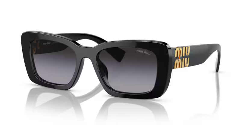 Miu Miu 07YS - Black, Gradient grey