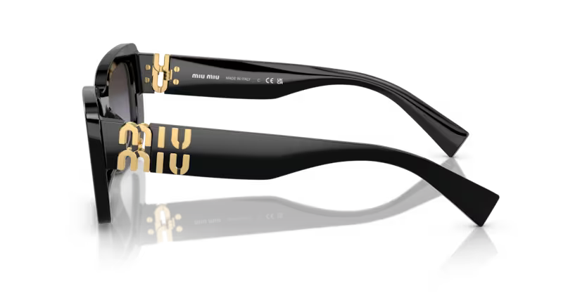 Miu Miu 07YS - Black, Gradient grey