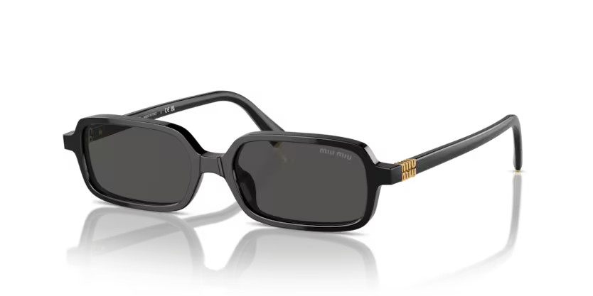 Miu Miu OMU 11ZS - Black, Dark grey