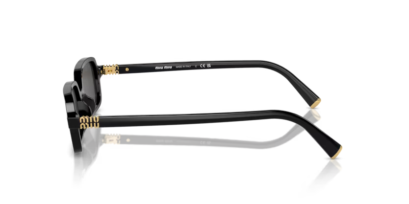 Miu Miu OMU 11ZS - Black, Dark grey