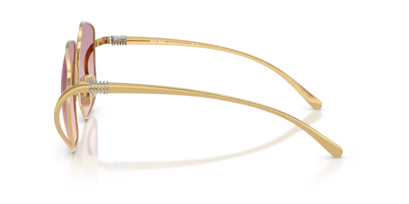 Miu Miu OMU A57S - Gold, Brown gradient dark violet