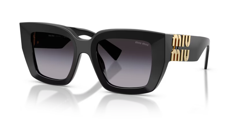 Miu Miu 0MU B05S - Black, Gradient grey