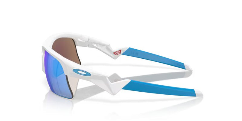 Oakley Capacitor junior - Polished white, Prizm sapphire