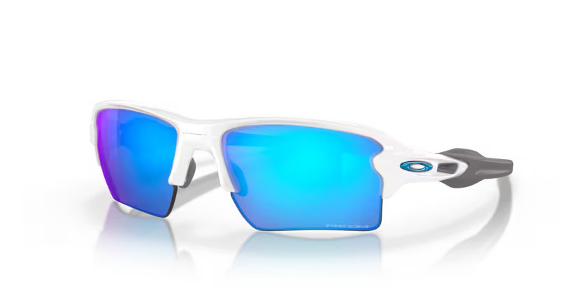 Oakley Flak® 2.0 XL - Polished White, Prizm sapphire