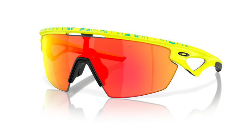 Oakley Sphaera™️ - Matte tennis ball yellow/celeste neuron, Prizm ruby