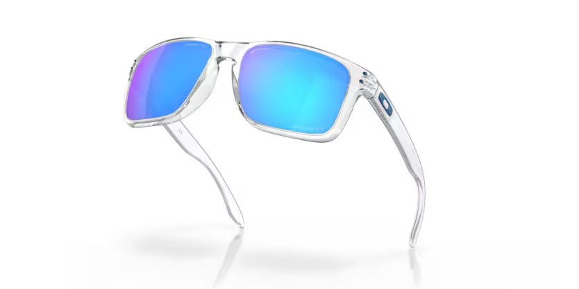 Oakley Holbrook XL - Polished clear, Prizm sapphire polarized