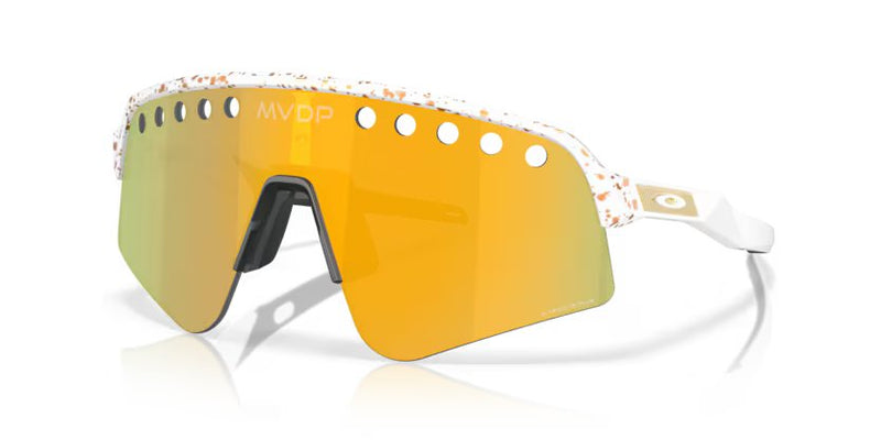Oakley Sutro Lite Sweep - MVPD Red/gold splatter, Prizm 24k
