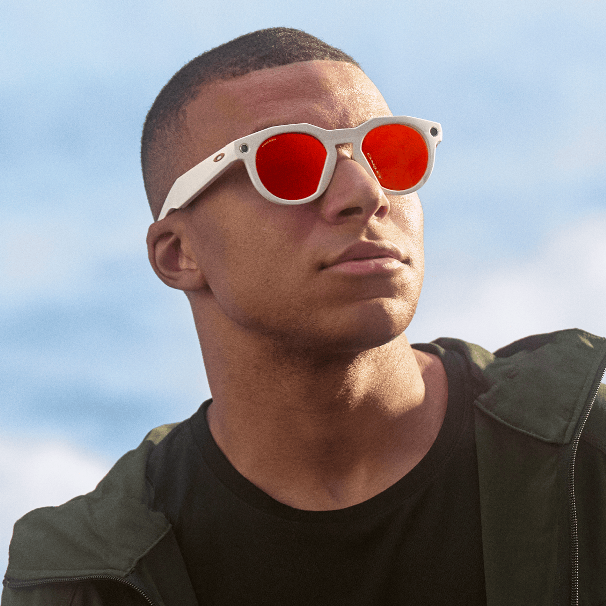Oakley Meta HSTN Limited Edition - Prizm Ruby Lenses, Warm Grey Frame