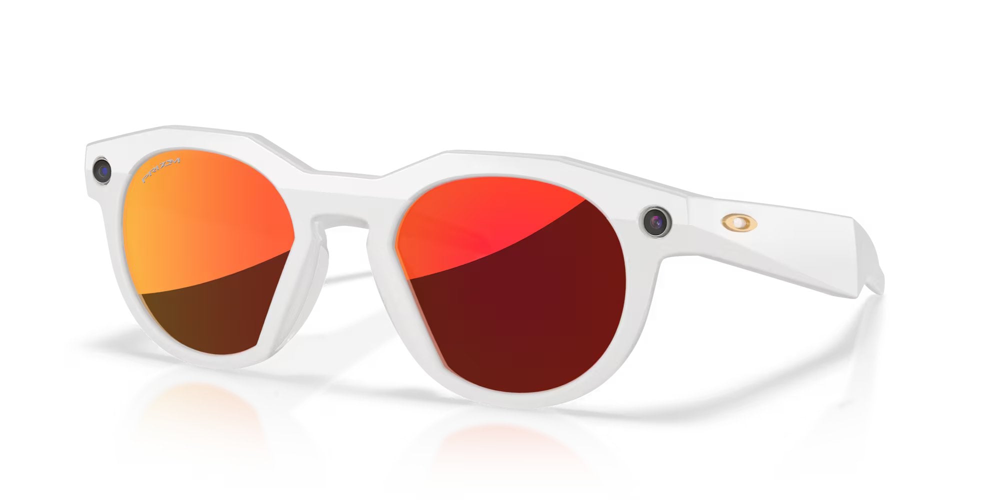 Oakley Meta HSTN Limited Edition - Prizm Ruby Lenses, Warm Grey Frame