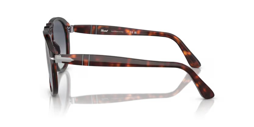 Persol 0PO0649 - Havana, Blue gradient