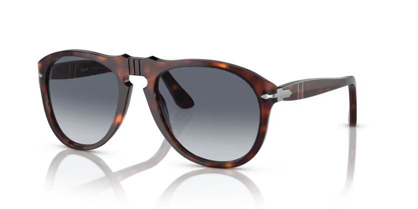 Persol 0PO0649 - Havana, Blue gradient