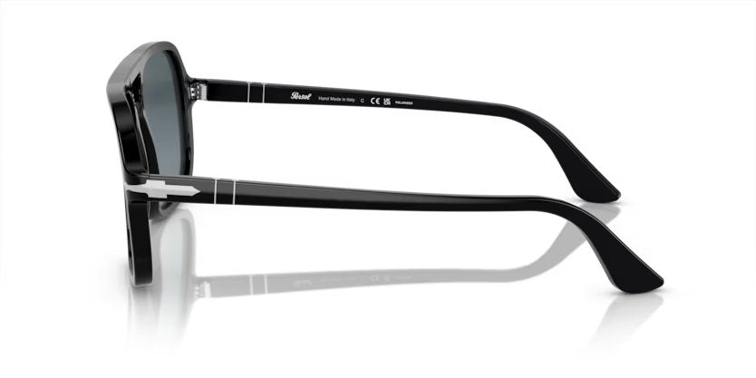 Persol 0PO3328S - Black, Light blue gradient dark blue