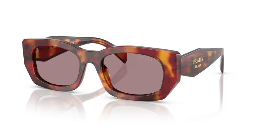 Prada 0PR_B05S - Poppy tortoise, light purple brown