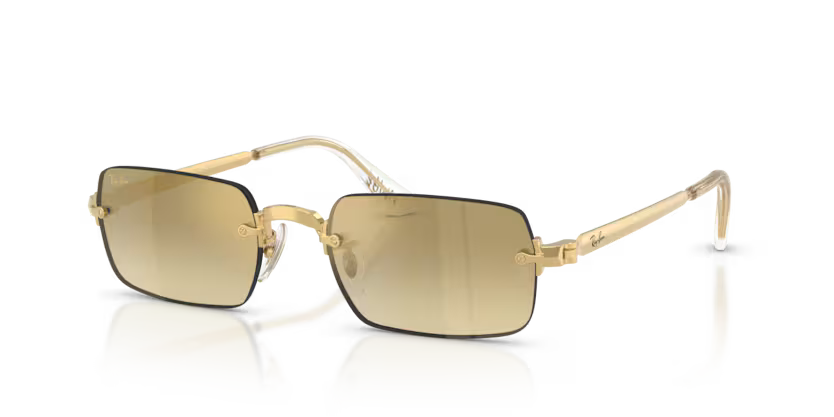 Ray-Ban 0RB3928 - Arista gold, Brown mirror gold gradient