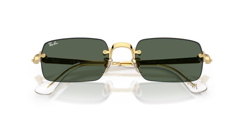 Ray-Ban 0RB3928 - Arista gold, Dark green
