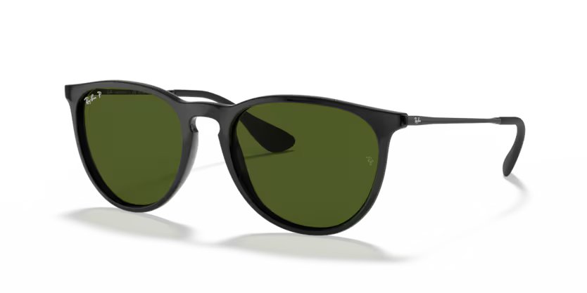 Ray-Ban Erika - Black, Green Polarized